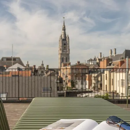 Cosy With Spectacular View From The Rooftop Daire Gent