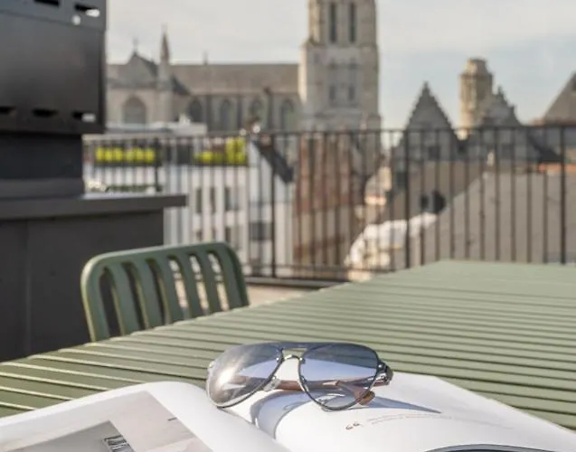 Apartamento Cosy With Spectacular View From The Rooftop Gante